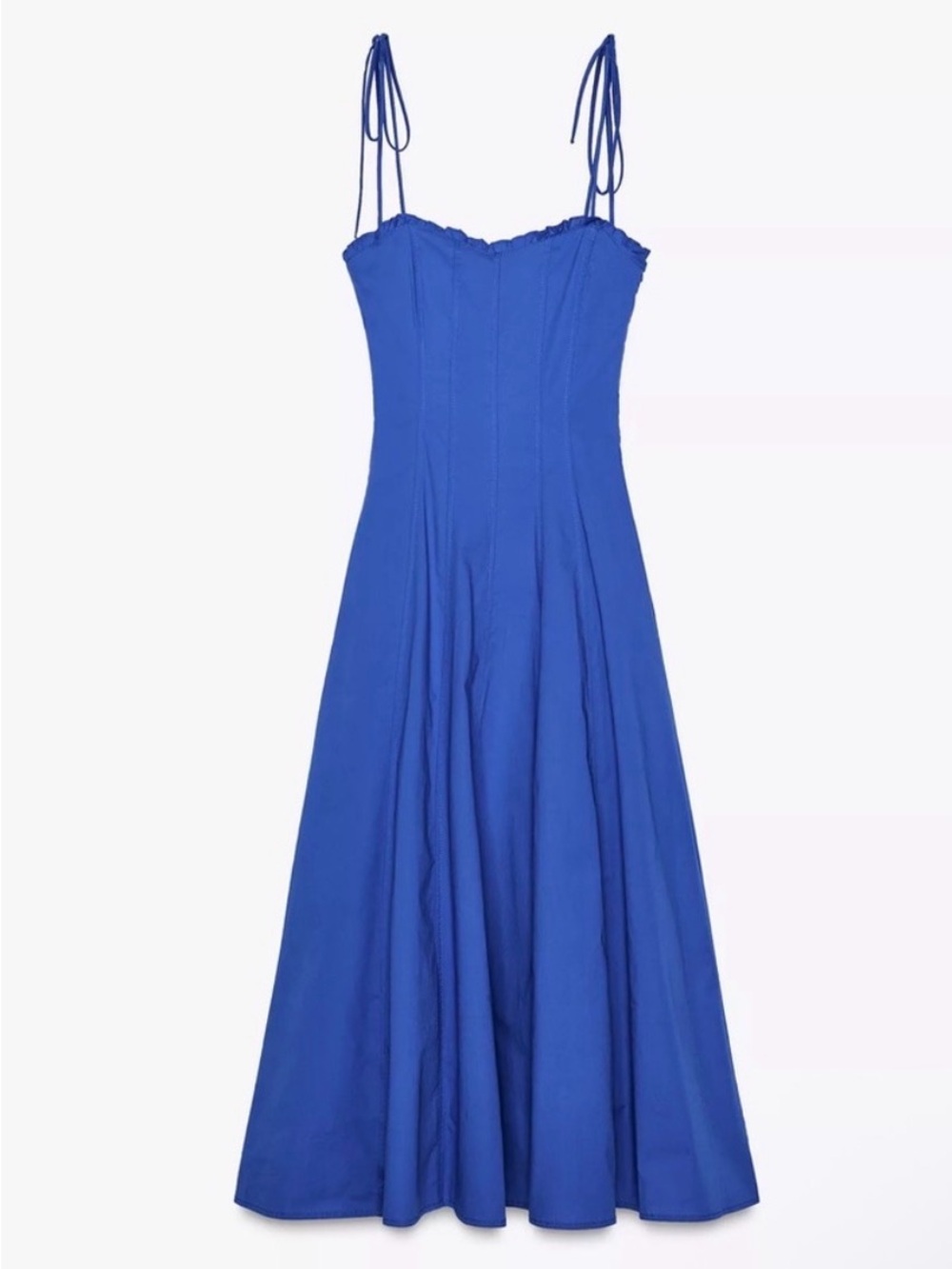 Zara Cobalt Blue Midi Dress